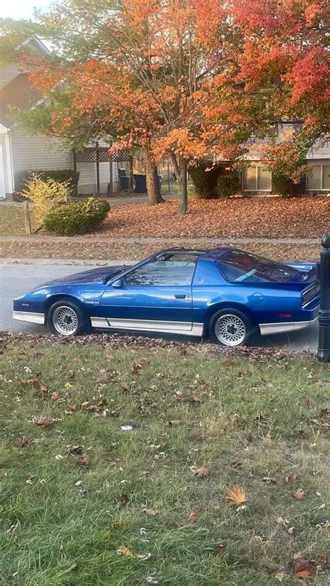 1989 Pontiac Firebird Coupe Blue RWD Automatic TRANS AM Classic