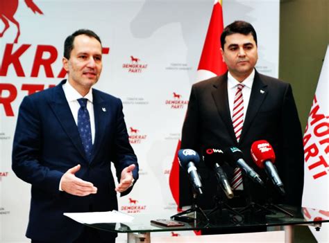 DEMOKRAT PARTİ YE İADE İ ZİYARET Yeniden Refah Partisi