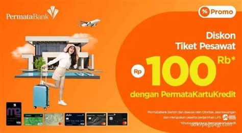 Promo Kartu Kredit Permata Dengan Diskon Tiket Pesawat Pegipegi Rp