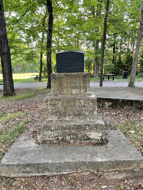 Historic Marker Lees Encampment Buckingham Virginia Where General