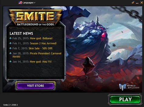 Smite Battleground Of The Gods Screenshots For Windows Mobygames