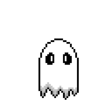 Extremely New To Pixel Art And Made A Ghost D R Pixelart