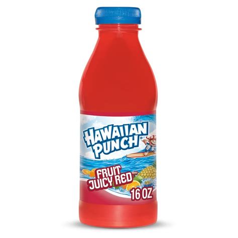 Hawaiian Punch Fruit Juicy Red Juice Drink 16 Fl Oz Delivery Or