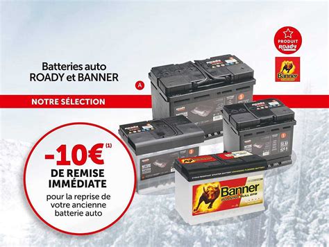 Offre Gamme Batteries Auto Tech Chez E Leclerc