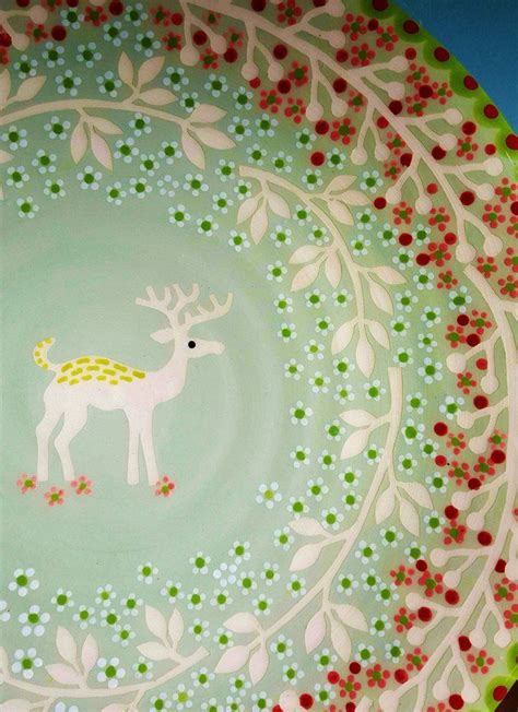 Ceramics By Katrin Moye Lustik Pottery Ceramics Dot Painting