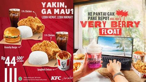 Promo KFC 27 Februari 2022 Super Besar Spaghetti Deluxe Krunchy Burger