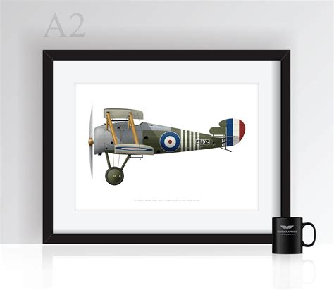 Sopwith Snipe - A2 or A3 Poster | Flyingraphics