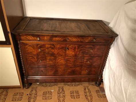 Commode Marble Walnut Catawiki