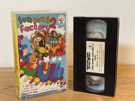 FUN SONG FACTORY 2 VHS Video Tape - Pal - BBC Children’s - Postman Pat Rupert EUR 17,41 ...