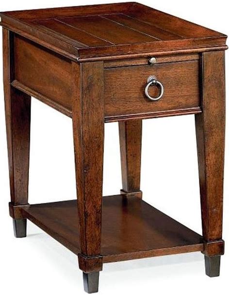 Hammary® Sunset Valley Mahogany Chairside Table Arthur F Schultz Erie Pa