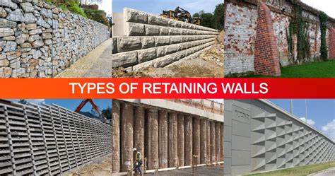 10 Types Of Retaining Wall With Pros Cons