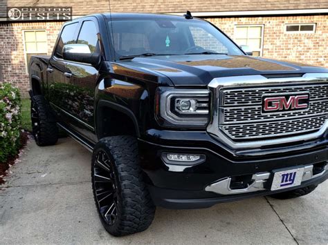 2016 Gmc Sierra 1500 With 24x11 24 Fuel Assault And 35 12 5r24 Comforser Cf3000 And Suspension