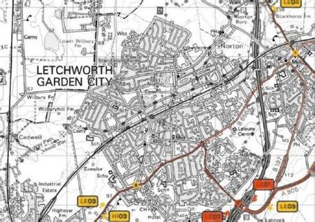 Letchworth Garden City Map | Fasci Garden