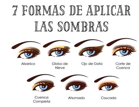 7 Formas De Aplicar Las Sombras Belleza