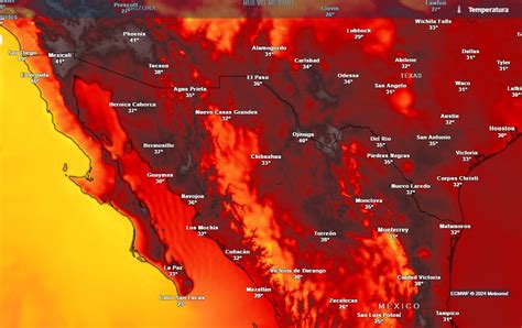 Clima En Baja California Altas Temperaturas Y Vientos Fuertes