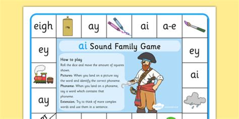 Teach Child How To Read Ai Words Phonics Sentences