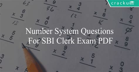 Number System Questions And Answers Pdf