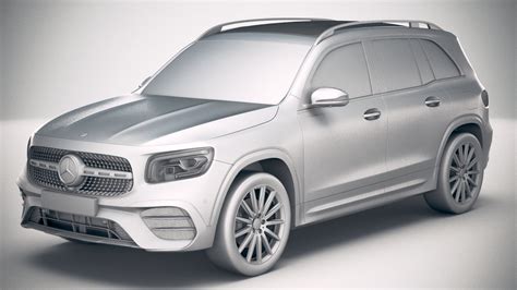 Mercedes Benz Glb Amg 2020 3d Model 129 3ds C4d Fbx Lwo Ma Max