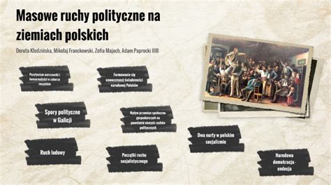 Masowe Ruchy Polityczne Na Ziemiach Polskich By On Prezi