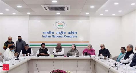 Congress Delhi Mallikarjun Kharge Holds His First Steering Committee