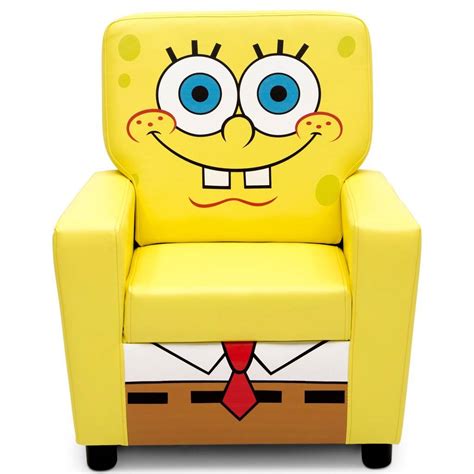 Spongebob Squarepants High Back Upholstered Chair Delta Children