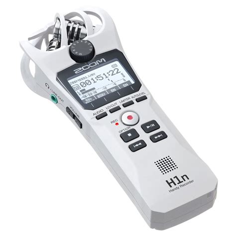 Zoom H1n Recorder White At Gear4music