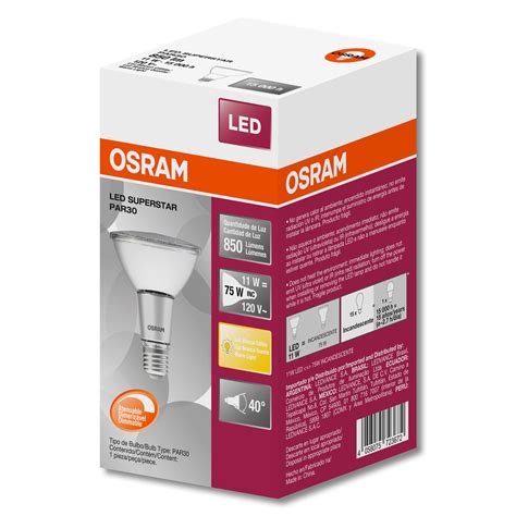 Foco Led Osram Par30 11W E27 3000K 969424