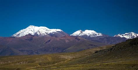 Los tres grandes volcanes de Arequipa en Perú y su leyenda