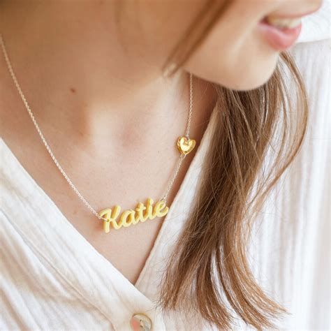 Acrylic Name Necklace | Personalised Jewellery | Lisa Angel