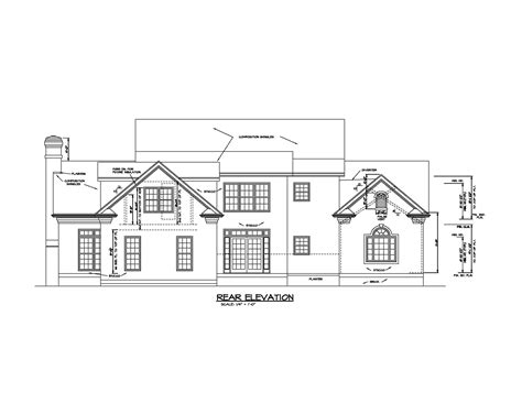 Classic Southern Plantation Style Home Plan 3338 Sq Ft