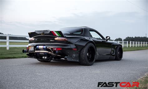 Wide Body Mazda Rx 7 Fd With 600whp Fast Car