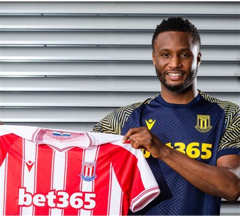 It's official! Stoke City confirms Signing Mikel Obi - Expressive Info