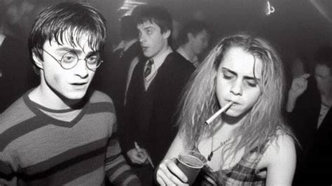 Así se verían Harry Potter y sus amigos en una loca rave según la IA