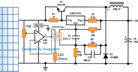 Solar Charge Controller Circuit Diagram Mppt Solar Ch