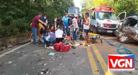 Grave acidente na estrada de Chapada deixa três mortos e um ferido