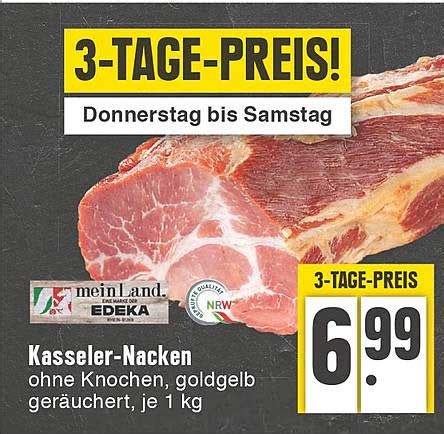 Meinland Edeka Kasseler Nacken Angebot Bei EDEKA 1Prospekte De