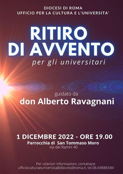 Avvento Ufficio Per La Pastorale Universitaria