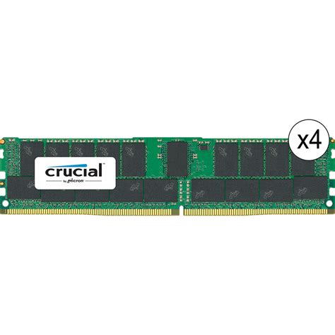 Crucial 128GB DDR4 2133 MHz RDIMM Memory Kit CT4K32G4RFD4213 B H