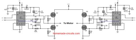 Simplest Full Bridge Inverter Circuit Homemade Circuit Projects