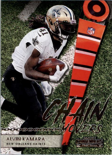 Panini Contenders Chain Movers Alvin Kamara Nm Mt Ebay