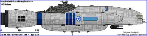 Resplendent Class Heavy Destroyer By Marcusstarkiller On Deviantart