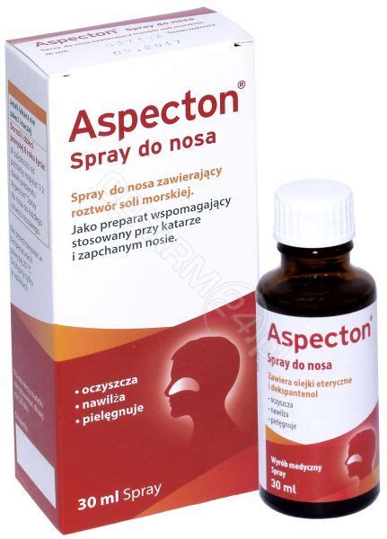 Aspecton Spray Do Nosa Ml Apteka Internetowa Cefarm