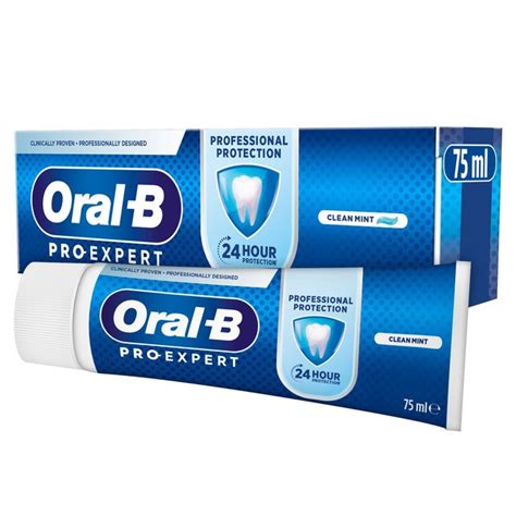 Oral B Pro Expert Clean Mint Toothpaste 75ml From Ocado