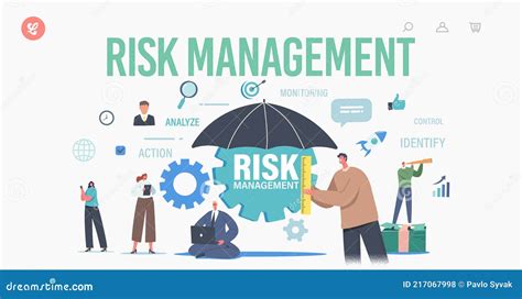 Risk Management Landing Page Template Workgroup Characters Admit