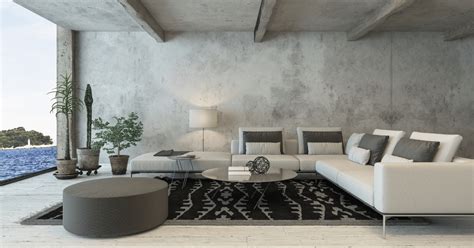 Beautiful Modern Black And Grey Living Room - The Home Blogs