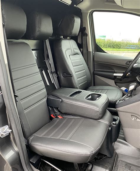 Pasvorm Stoelhoezen Set Stoel En Duobank Ford Transit Connect 2019 T