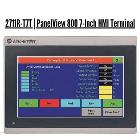 R T T Panel View Inch Hmi Terminal Single Phase At Rs