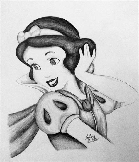 Disney Princess Snow White From Snow White And The Seven Dwarves Pencil