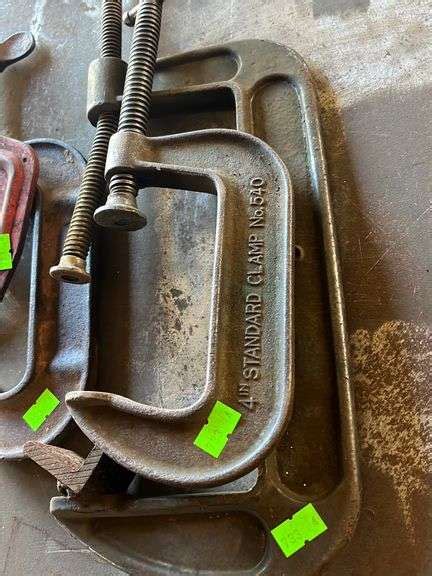 4 Clamps various sizes - Metzger Property Services, LLC