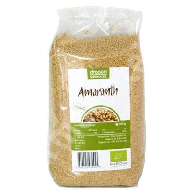 Amaranth Eco Fara Gluten 500 G Dragon Superfoods Farmacia Tei Online